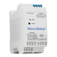 Emerson Micro Motion 1500 Manual De Configuración Y Uso