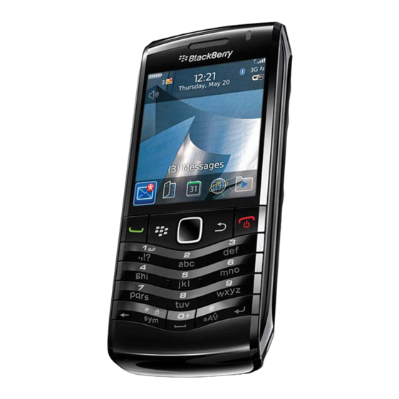 Blackberry Pearl 9105 Manual Del Usuario