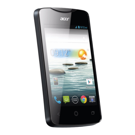 Acer Liquid Z3 Manuales