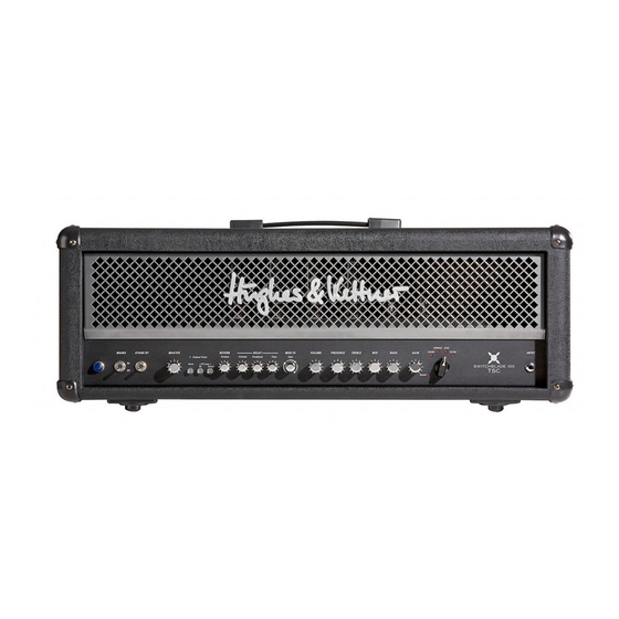 Hughes & Kettner Head 100 Manual De Instrucciones