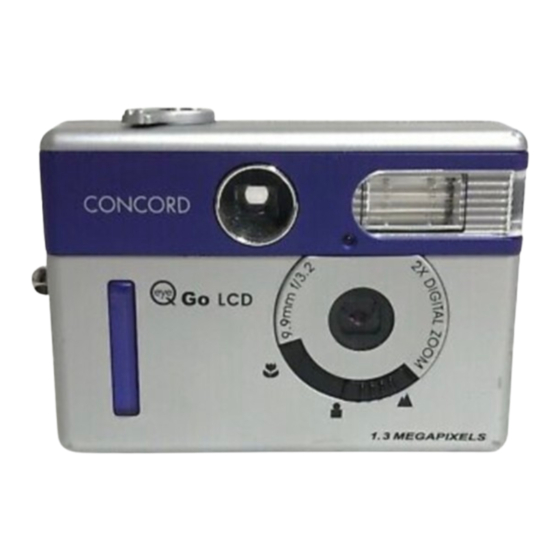 CONCORD Eye-Q Go LCD Guia De Inicio Rapido