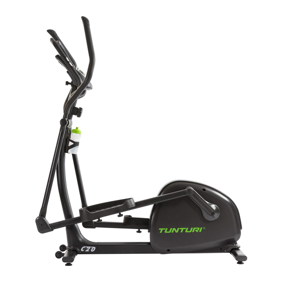 Tunturi C20 Cross trainer Manual Del Usuario