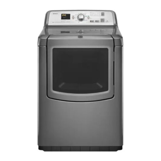 Maytag BRAVOS Guía De Uso Y Cuidado