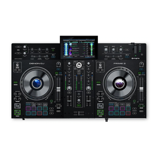 Denon DJ PRIME 2 Manuales