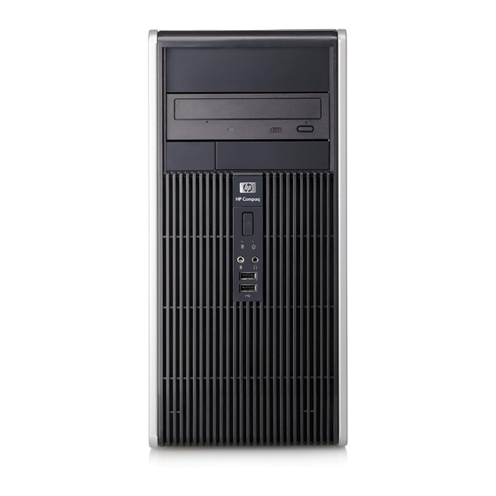 HP Compaq dc5750 Guía De Solución De Problemas