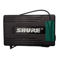 Shure T1G Guía Para El Usuario