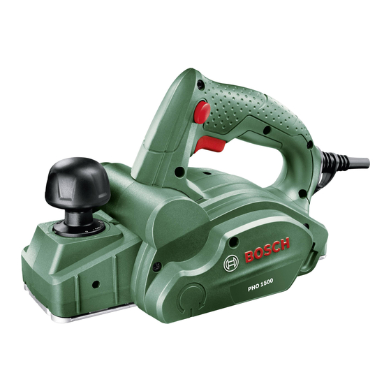 Bosch PHO 1500 Manual Original