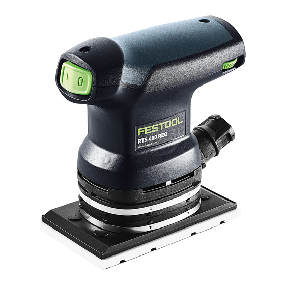 Festool RTS 400 REQ Manual De Instrucciones Original