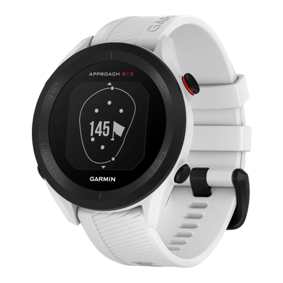 Garmin APPROACH S12 Manual Del Usuario