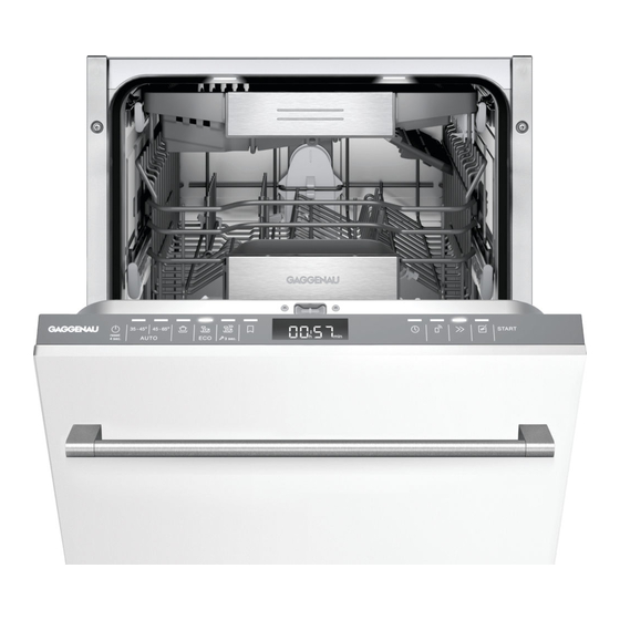 Gaggenau DF264100 Manual De Usuario