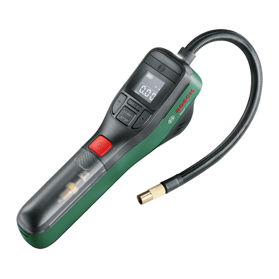 Bosch EasyPump Manual Original