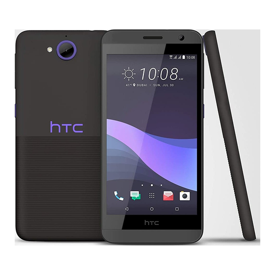 HTC Desire 650 dual sim Guia Rápido