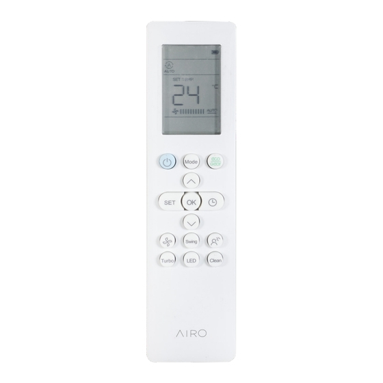 Airo RG10 Serie Manual De Usuario