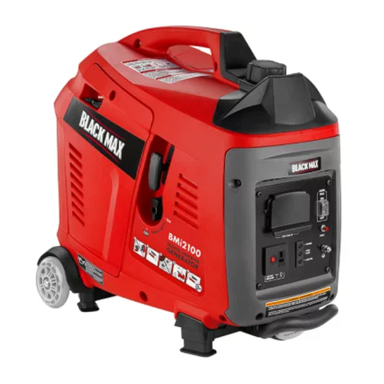 Black Max BMi2100 Serie Manual Del Operador