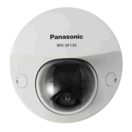 Panasonic WV-SF135 Guia De Instalacion