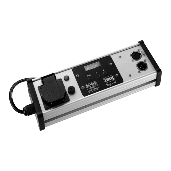 IMG STAGELINE DP-1DMX Manual De Instrucciones
