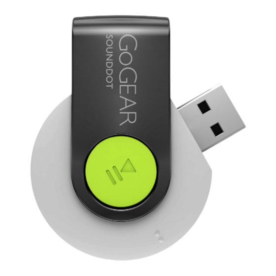 Philips GoGEAR SA4DOT02 Manual Del Usuario
