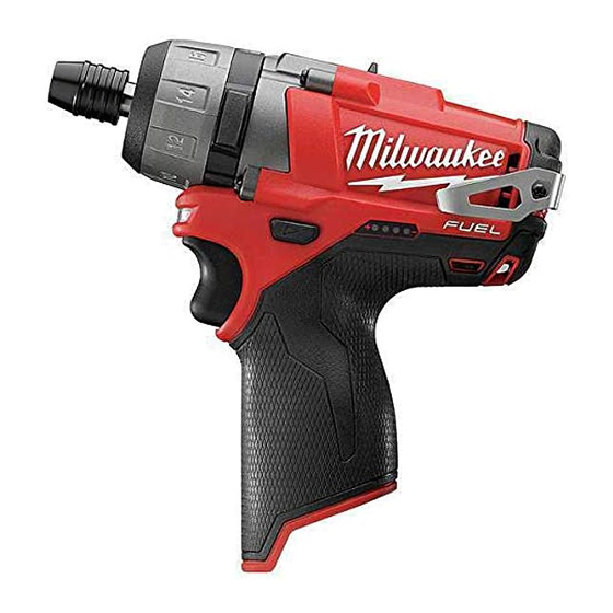 Milwaukee 2402-20 Manual Del Operador