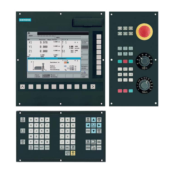 Siemens SINUMERIK 802D sl Torneado Manual De Programación Y Manejo