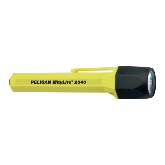 Pelican MityLite 2340 Manual De Instrucciones