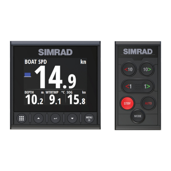 Simrad IS42 Guía Rápida