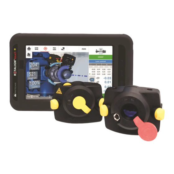 Fluke ROTALIGN touch EX Manual Del Usuario