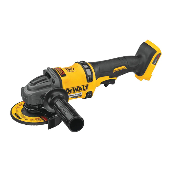 DeWalt DCG418 Manual De Instrucciones