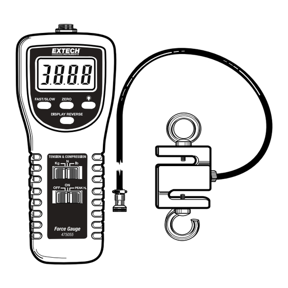 Extech Instruments 475055 Manual De Usuario