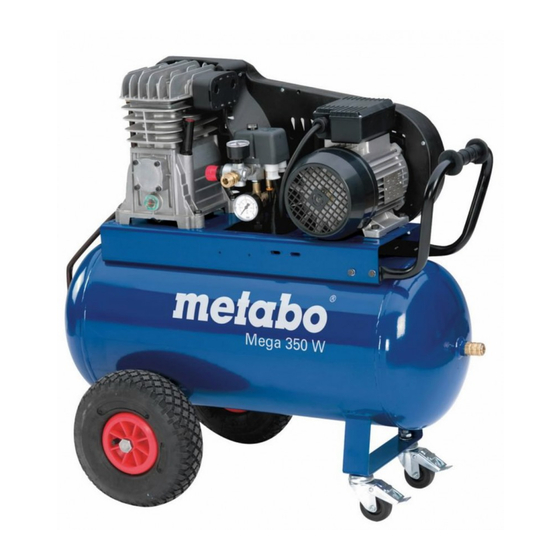 Metabo Mega 350 W Manual De Uso