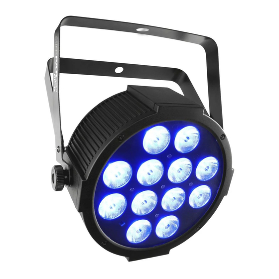 Chauvet DJ SlimPACK Q12 USB Guía De Referencia Rápida