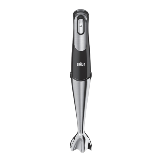 Braun Multiquick 7 Manual De Uso