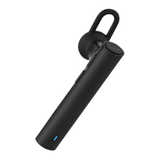 Xiaomi Mi Bluetooth Headset Basic Manual De Usuario