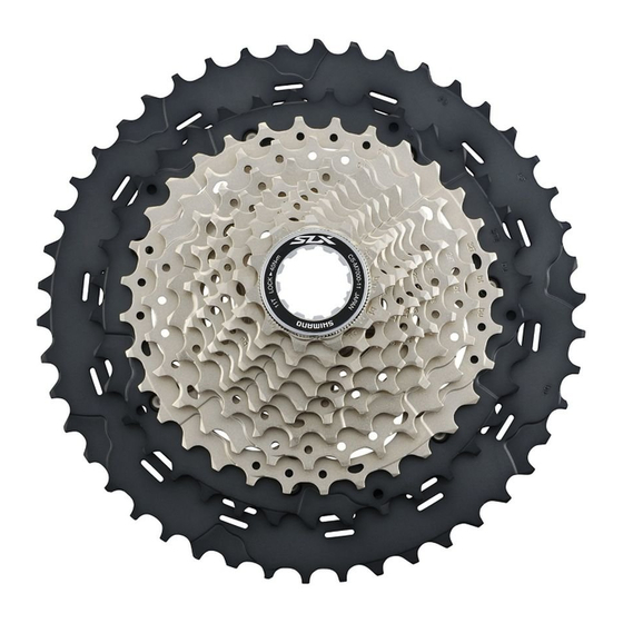 Shimano SLX CS-M7000-11 Manual Del Distribuidor
