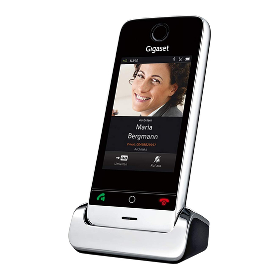 Gigaset SL910 Manual De Instrucciones
