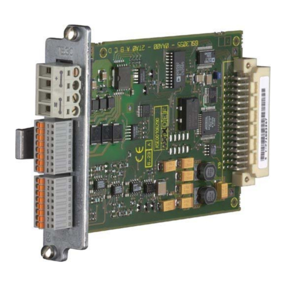 Siemens SINAMICS G130 Instrucciones De Servicio