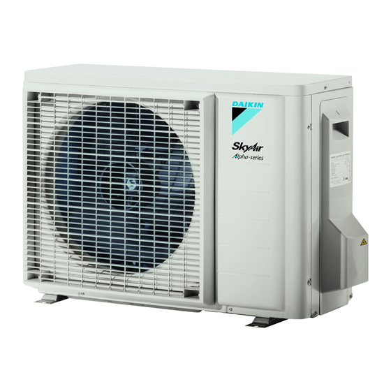 Daikin RZAG35A2V1B Manual De Instalación