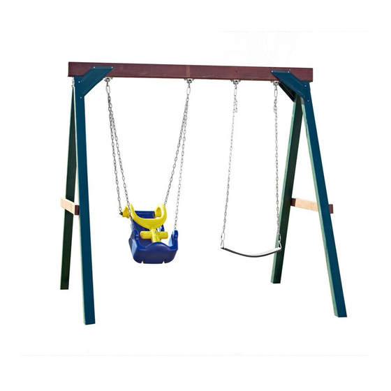 Playcore Swing N Slide PB 3049 Instrucciones De Ensamblaje