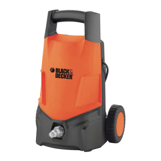 Black and Decker PW1300TDW Manuales