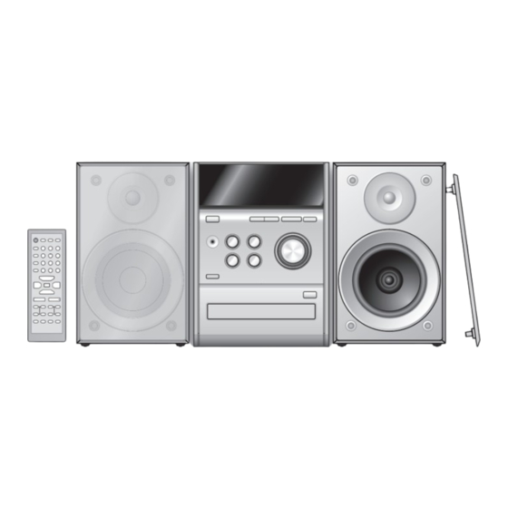 Panasonic SC-PM33 Instrucciones De Funcionamiento
