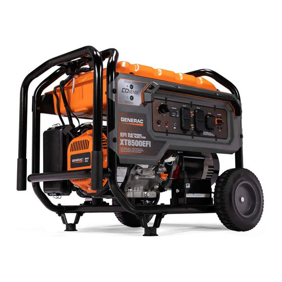 Generac XT8500EFI Manuales