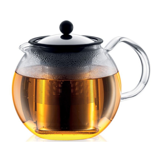 Bodum ASSAM Instrucciones De Uso