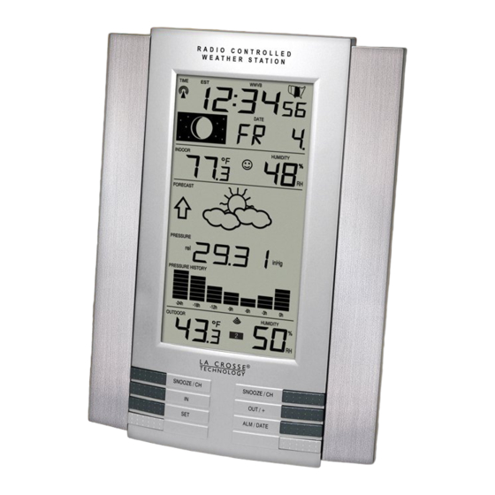 La Crosse Technology WS-8035U-IT Manual De Instrucciones