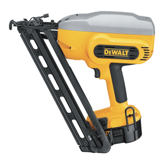 DeWalt DC628 Manual De Instrucciones