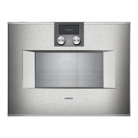 Gaggenau BS 450 Instrucciones De Uso