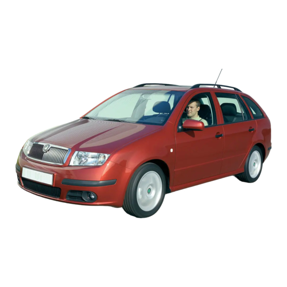 Skoda Fabia 2006 Manual De Instrucciones