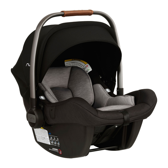 Nuna pipa lite Manual De Instrucciones