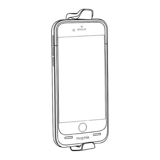 Mophie juice pack Manual Del Usuario