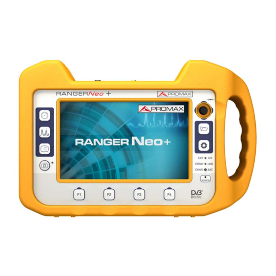Promax Ranger Neo Lite Guía De Referencia Rápida