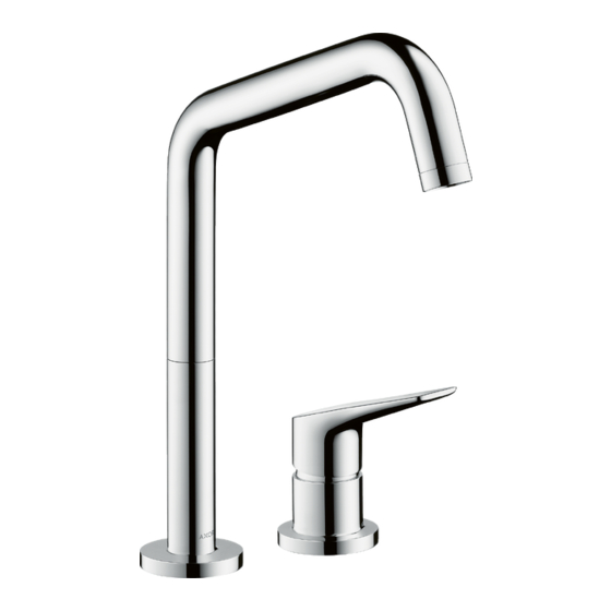 Hansgrohe Axor Citterio M 34820000 Modo De Empleo/Instrucciones De Montaje