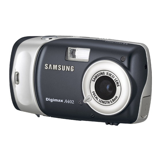 Samsung Digimax A402 Manuales